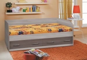 Кровать с ящиками Сказка 800 в Велижанах - velizhany.ok-mebel.com | фото